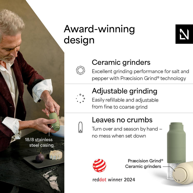 Salt and Pepper Grinder Set