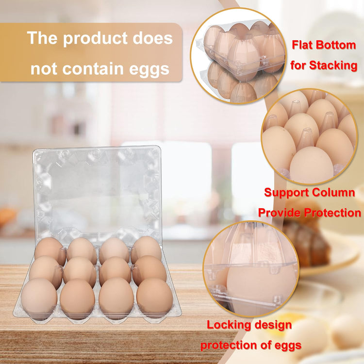 150 Pack Bulk Egg Cartons (150 Count)