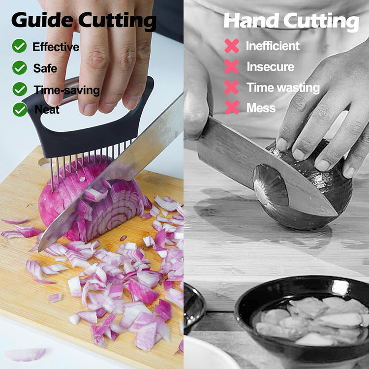Extra Large Onion Holder for Slicing