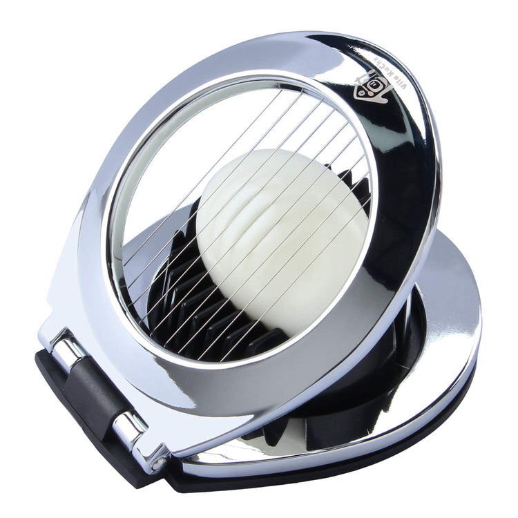 Multi Function Stainless Steel Egg Slicer for Hard Boiled Eggs