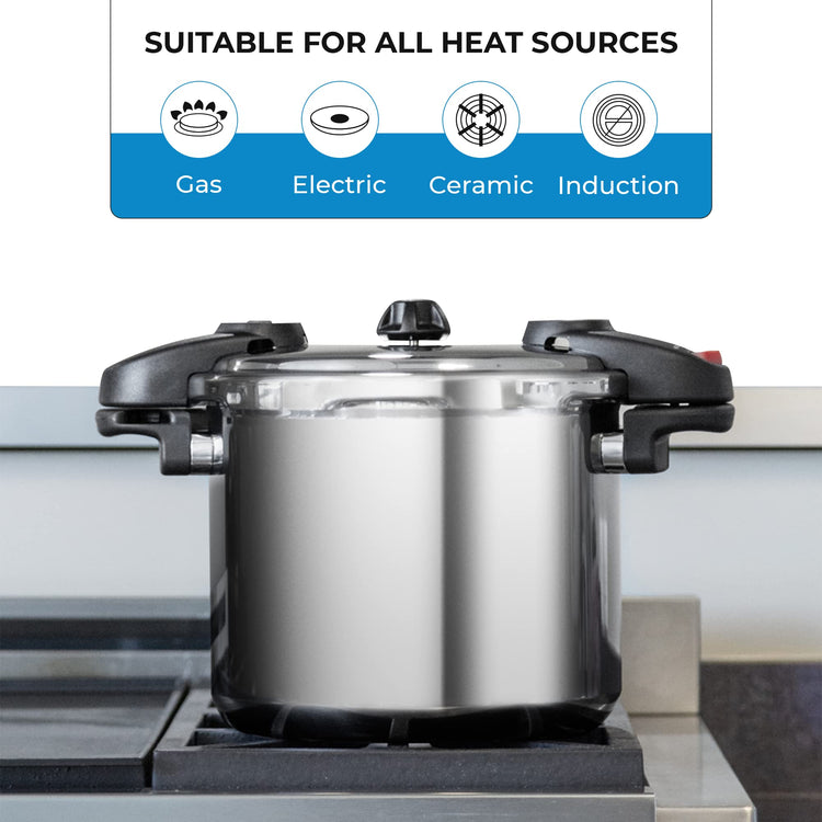 Pressure Cooker 8 Qt Stainless Steel