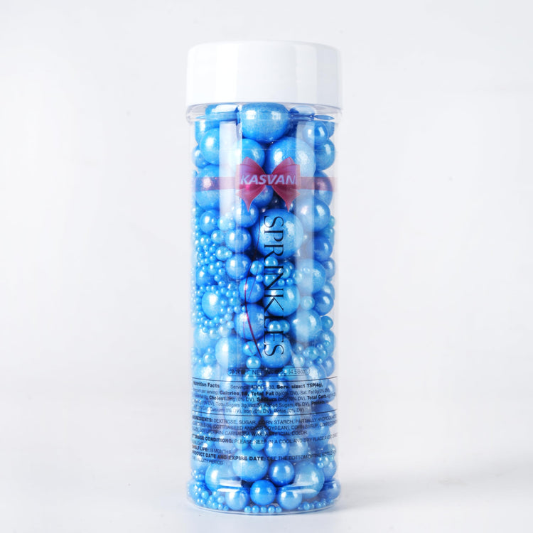 Royal Blue Pearl Sugar Sprinkles (4.58 Ounce)