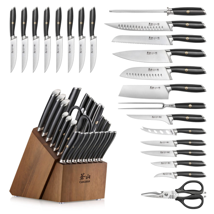 L Series 23 Piece Classic Knife Block Set (23 Count)