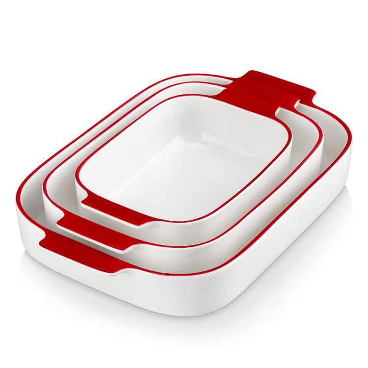 Ceramic Casserole Dishes Set of 3 (3 Count)