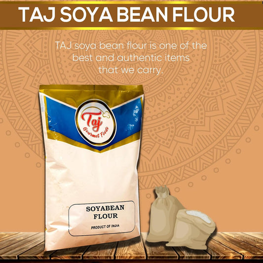 TAJ Soya Bean Flour, Soy Bean Flour, 4 Pounds - Nestoria