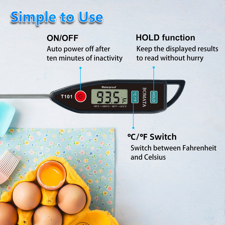 Digital Water Thermometer for Liquid