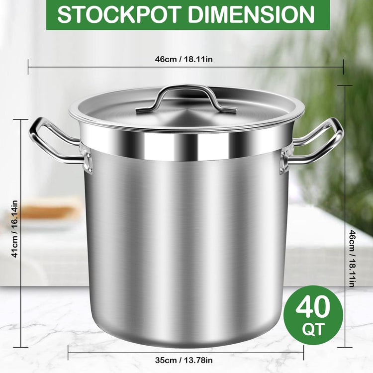 Large Soup Pot with Lid