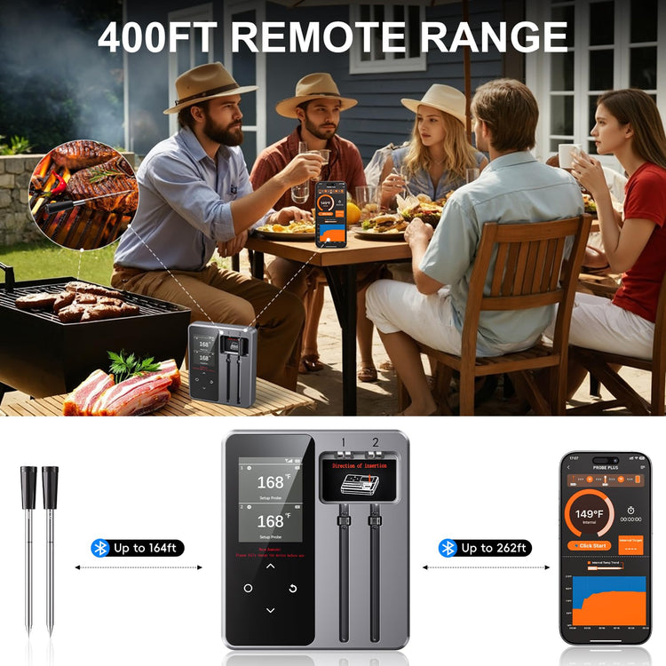Wireless Bluetooth Meat Thermometer