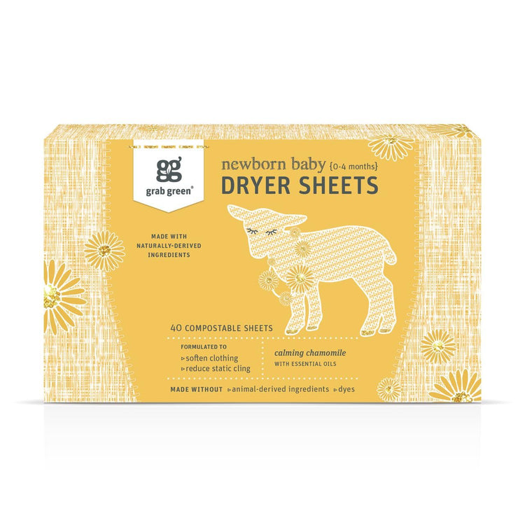 Newborn Baby Dryer Sheets (40 Count)