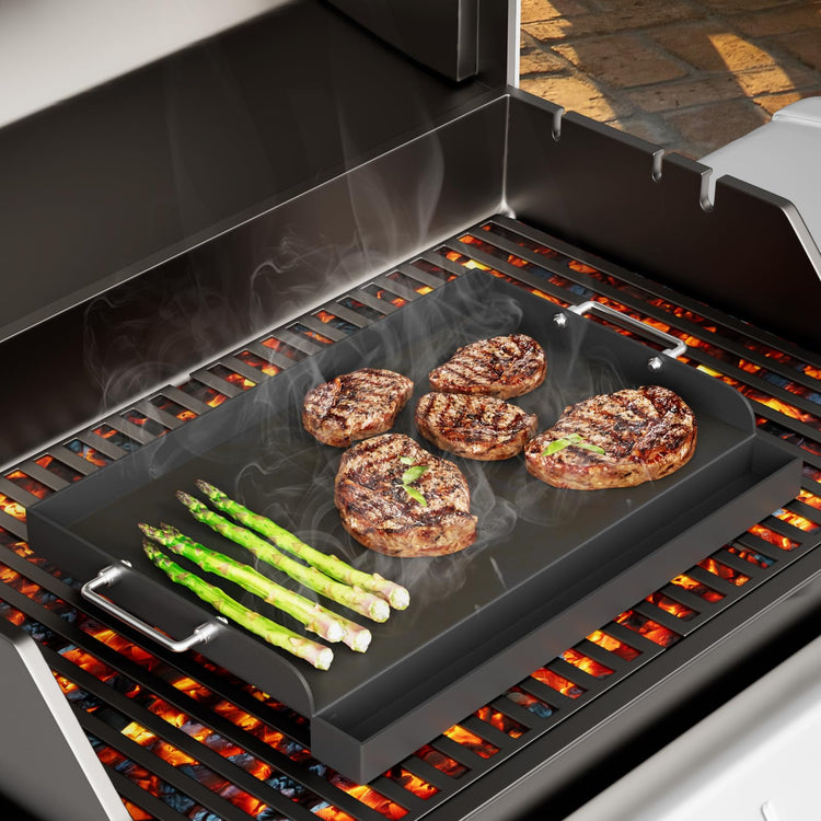 25" x 16" Universal Flat Top Griddle Plate for BBQ Gas Stove Charcoal