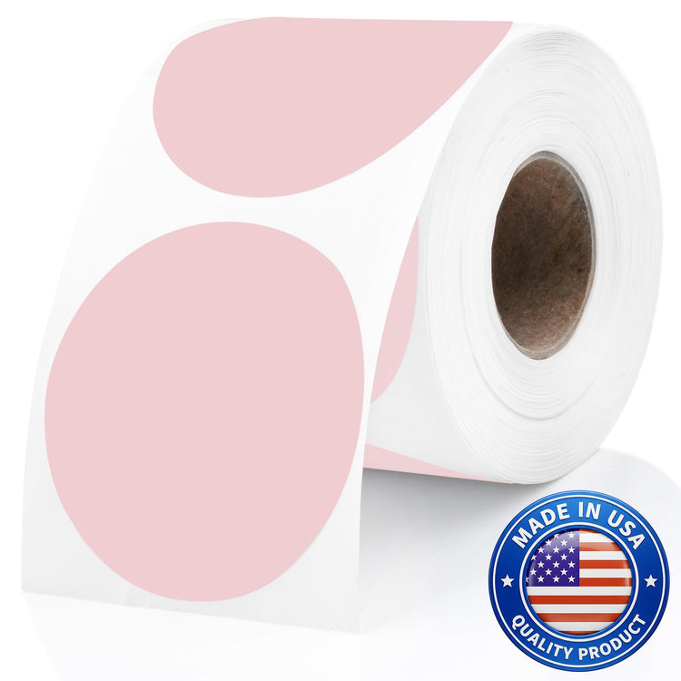 Pink Thermal Labels (300 Count)