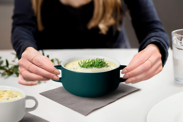 Soup Crocks Ceramic Bowls (4 Count)