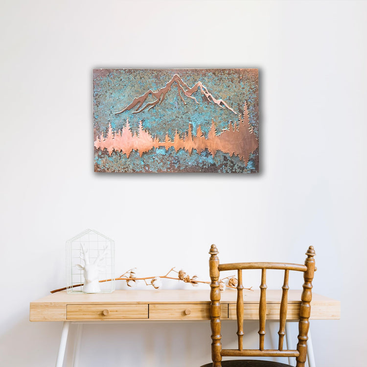 Handmade Copper Wall Art for Home