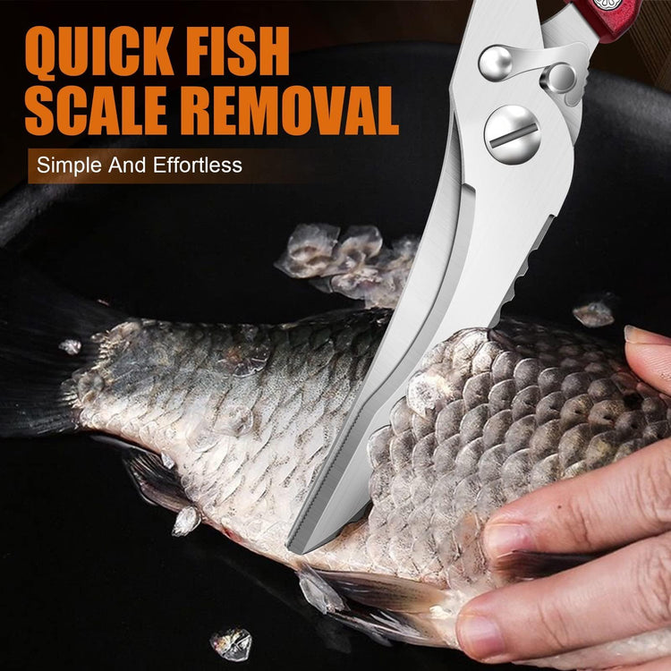Poultry Shears Red