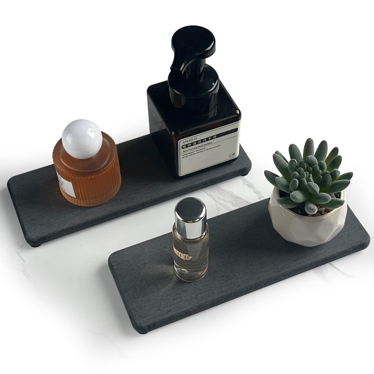 2 Pcs Sink Stone Soap Trays (2 Count)