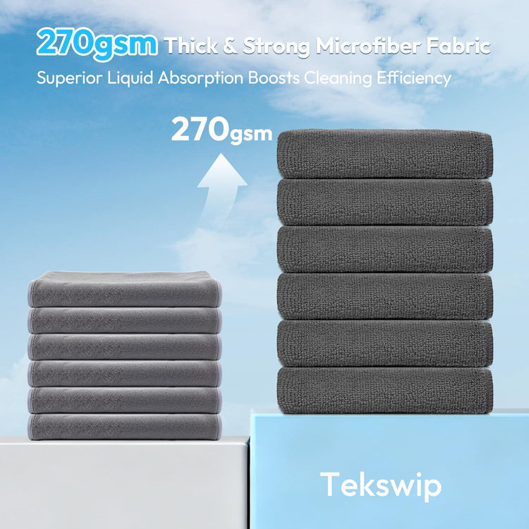 Microfiber Cleaning Cloth (12 Count)