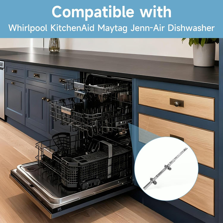 Dishwasher Upper Dishrack Slide Track