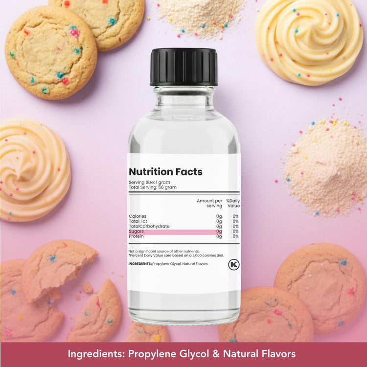 Natural Cake Batter Extract (2 Fl Oz)