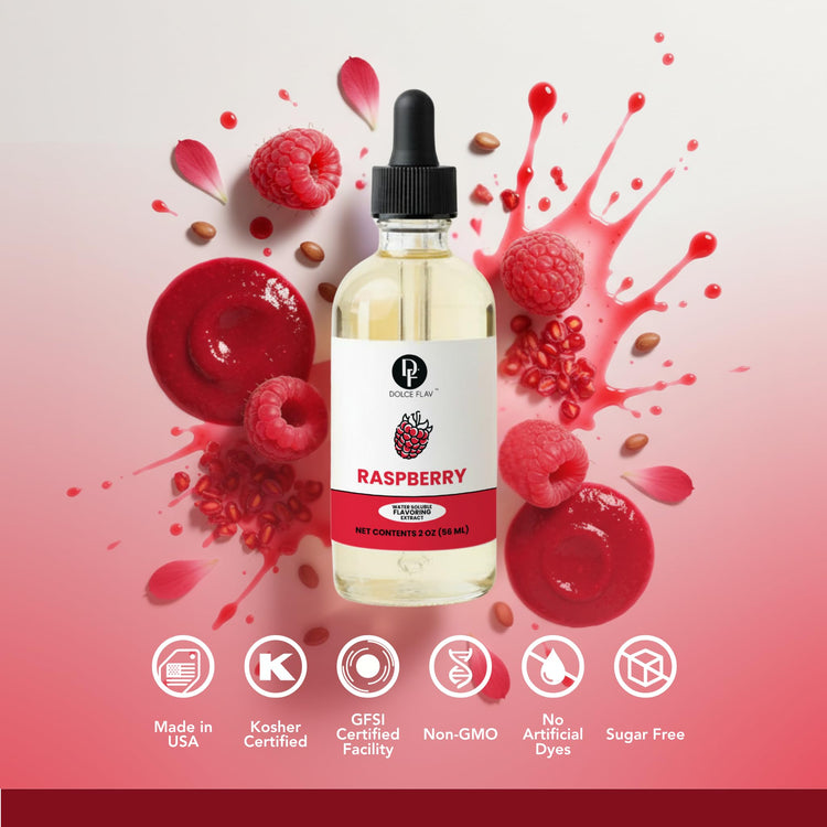 Natural Raspberry Extract 2 oz (2 Ounce)