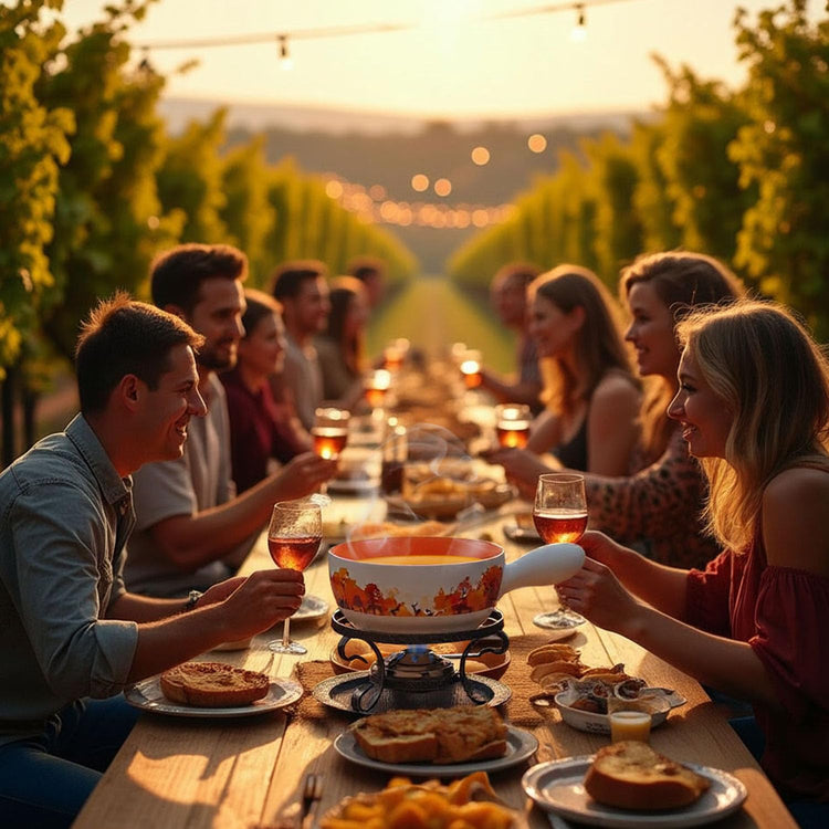 Swiss Fondue Set for Party