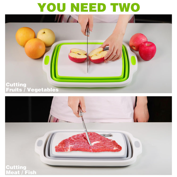 2 Pack Collapsible Cutting Board (2 Count)