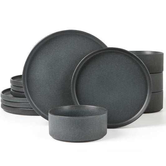 Star Stoneware Dinnerware Set (12 Count)