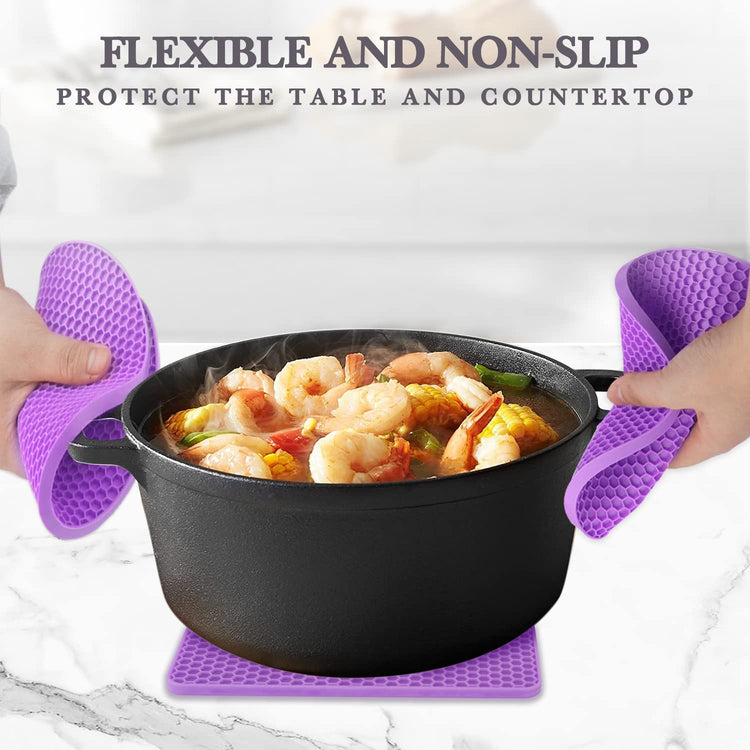 Silicone Silicone Trivet for Hot Dishes
