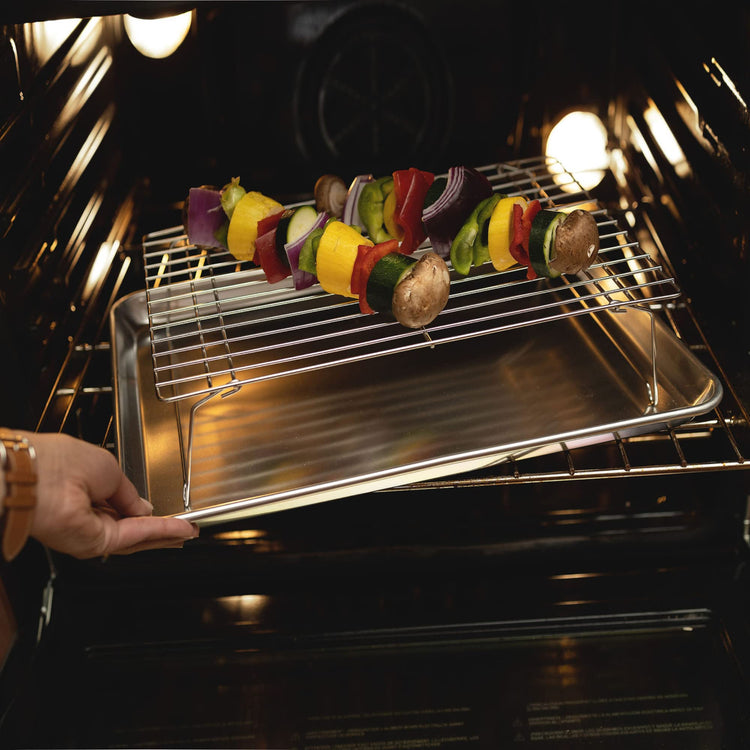 4 Tier Stackable Cooling Racks for Baking
