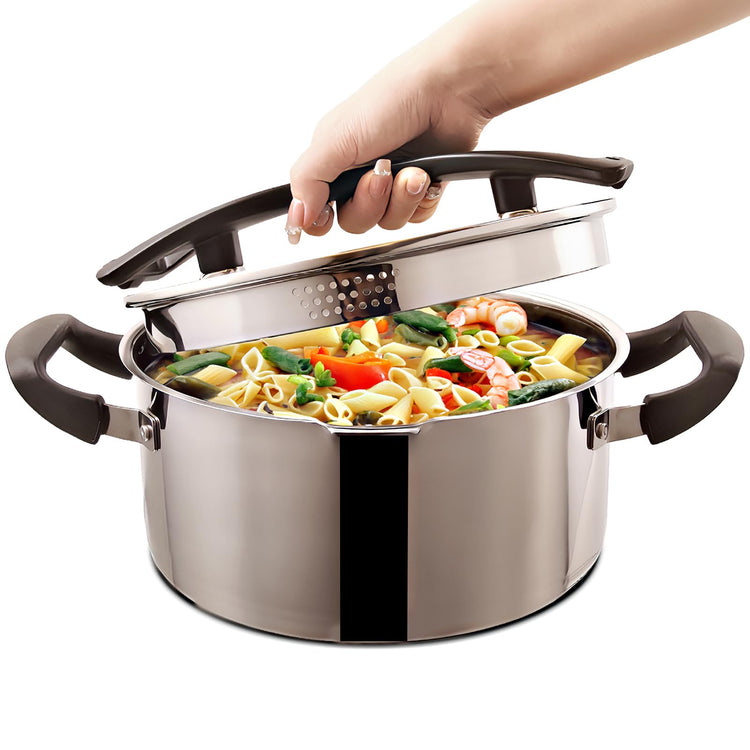 Stainless Steel Cookware Pasta Pot by Cyrder