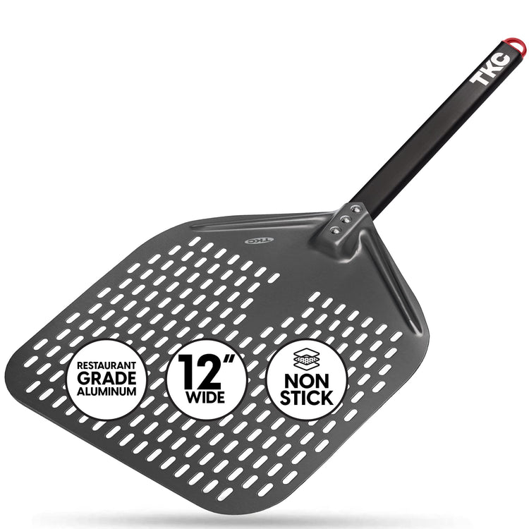 12" 8" Perforated Pizza Peels