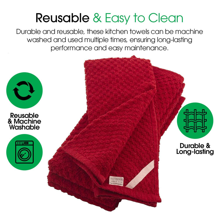 Terry Dish Towels (8 Count)