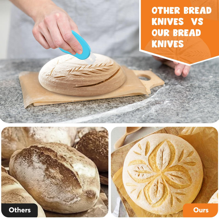 Extractable & Magnetic Bread Lame Dough Scoring Tool (5 Count)