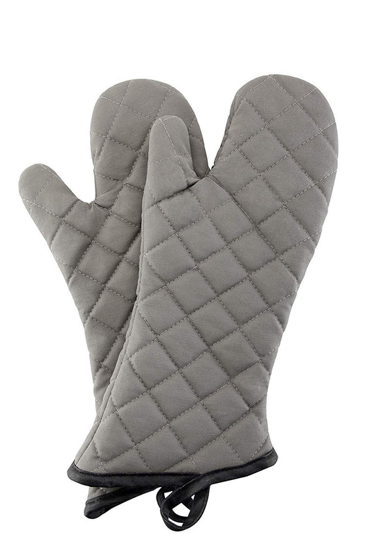 15" Terry Oven Mitts 1 Pair Flame Resistant Heat Resistant (2 Count)