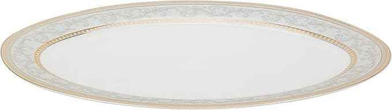 Lorren Home Trends 57-Piece Porcelain Dinnerware Set, Giada, Service for 8