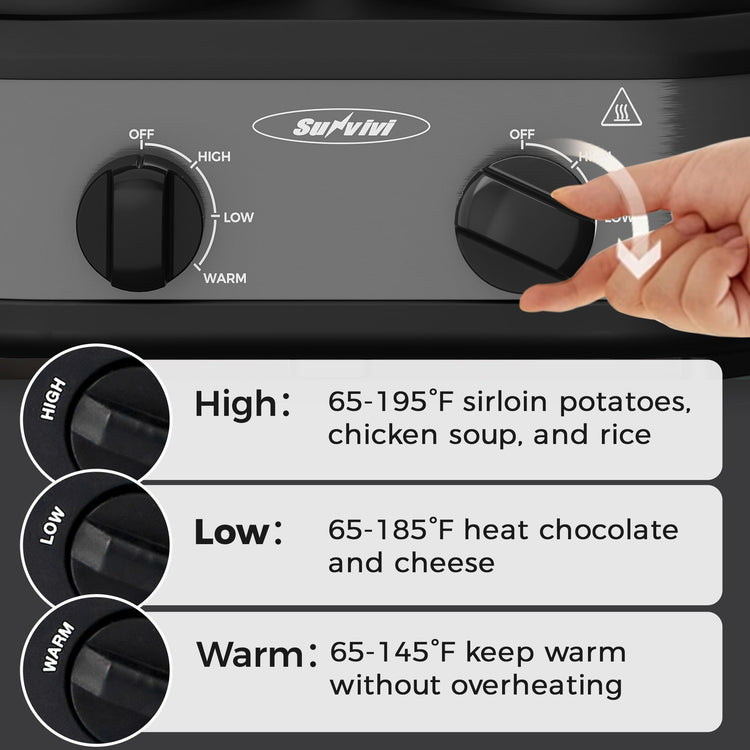 Dual Slow Cooker