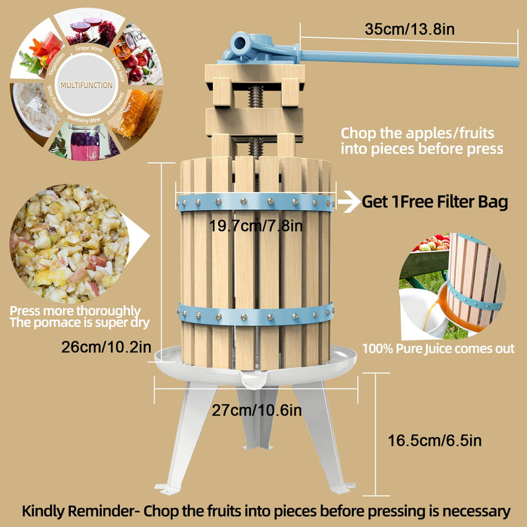 Fruit Apple Cider Wine Classic Press