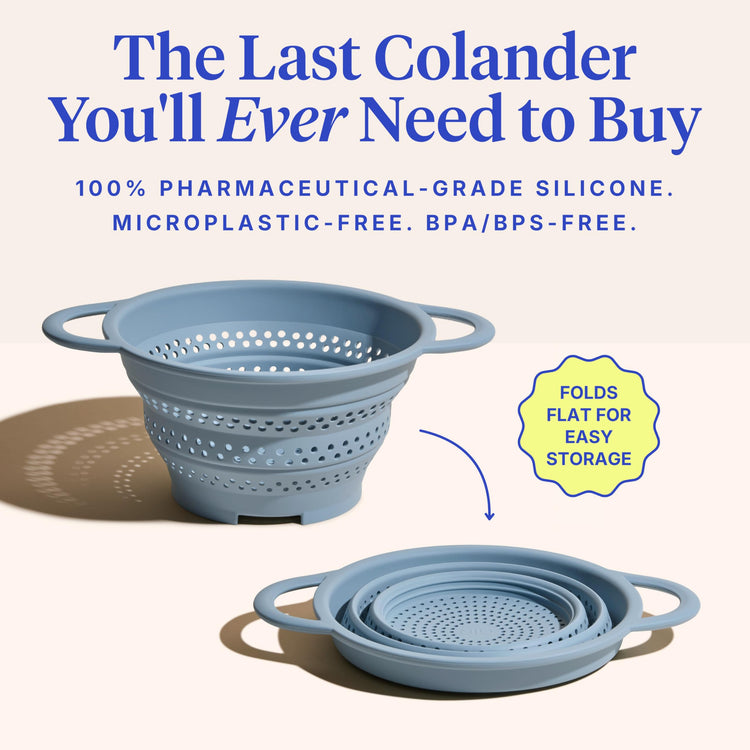 Collapsible Colander for Kitchen