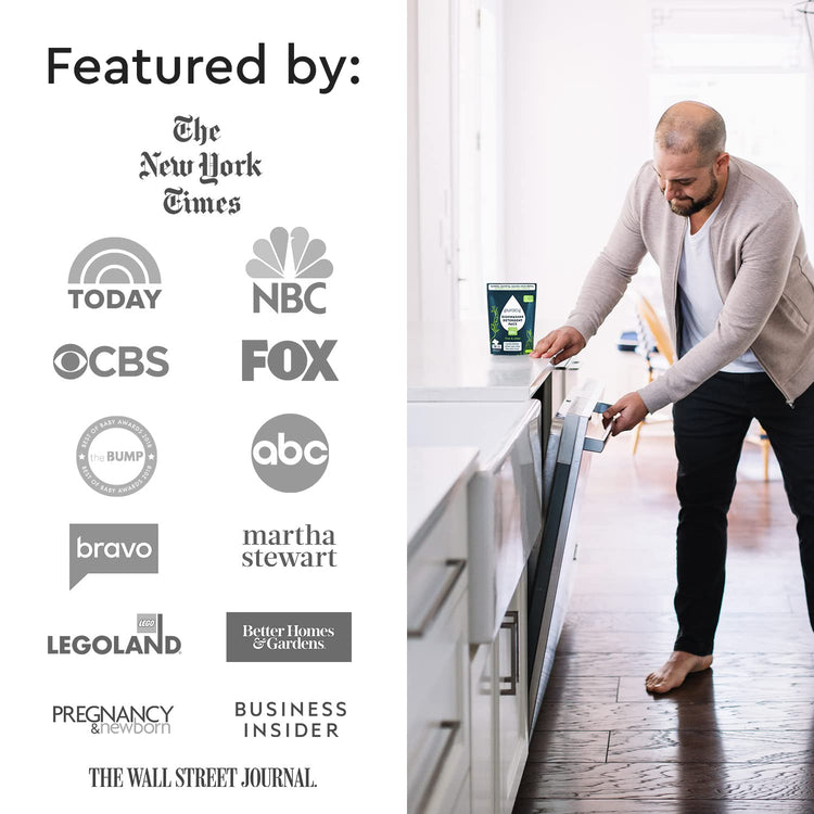Puracy Dishwasher Pods, Natural Dishwasher Detergent, Free & Clear Dish tabs - Enzyme-Powered, Spot & Residue Free - TikTok Trend Items, Must Haves from TikTok Made Me Buy It (Free & Clear, 18 Count)