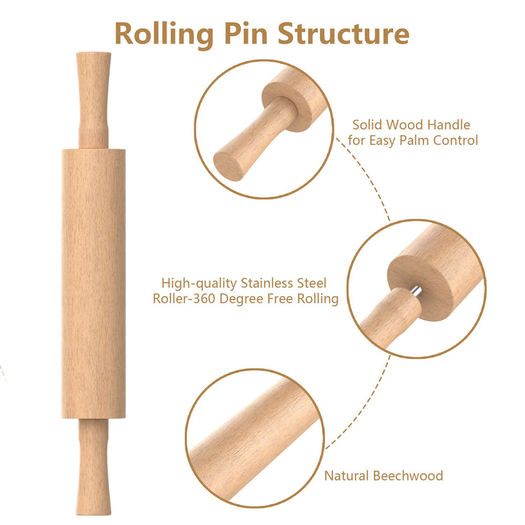 Rolling Pin with Handles