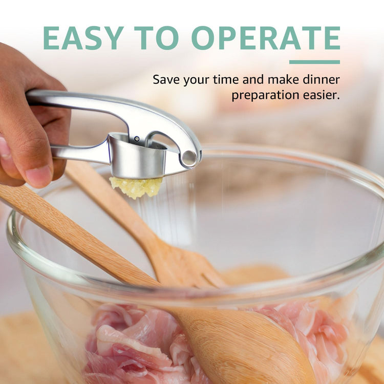 Garlic Press Crusher & Mincer