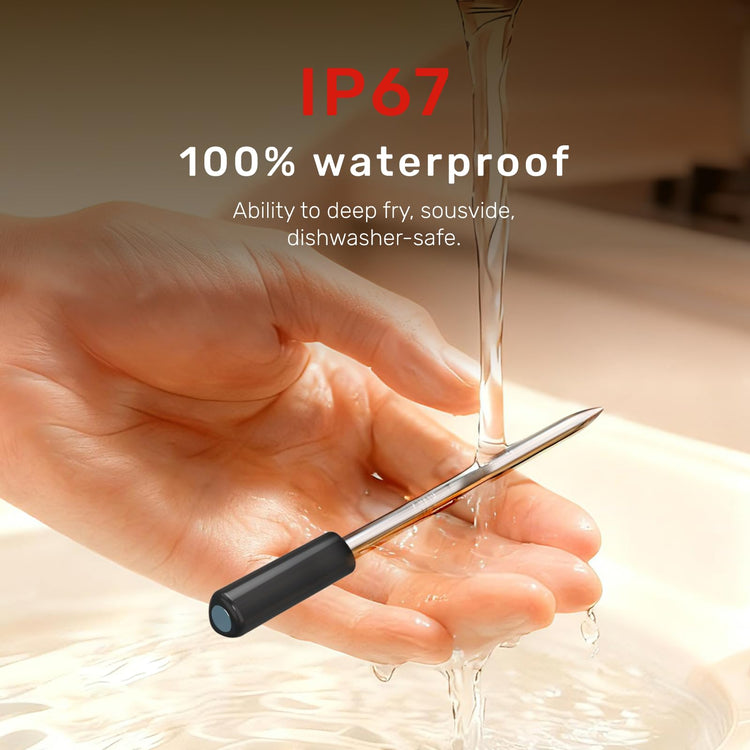 Wireless Meat Thermometer Digital with Remote App Monitoring