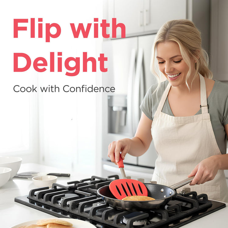 WaltzGrip Platinum Silicone Pancake Spatula Turner