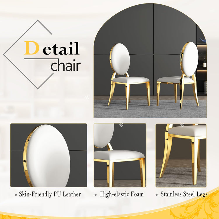 7 Piece Luxury Dining Room Set