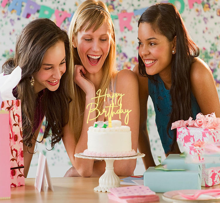Happy Birthday Cake Topper