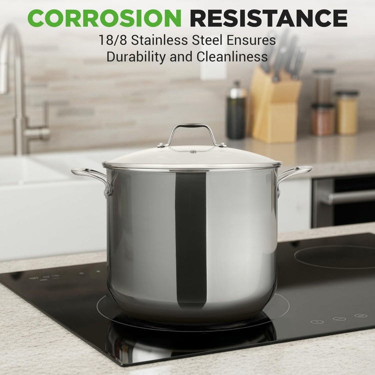 12 Quart Stainless Steel Stockpot