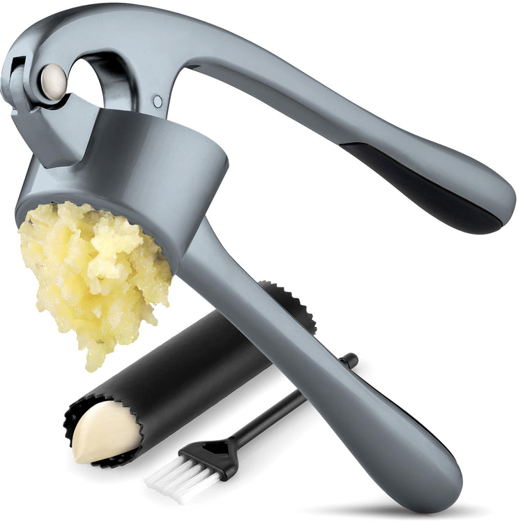 Large Premium Garlic Press Set
