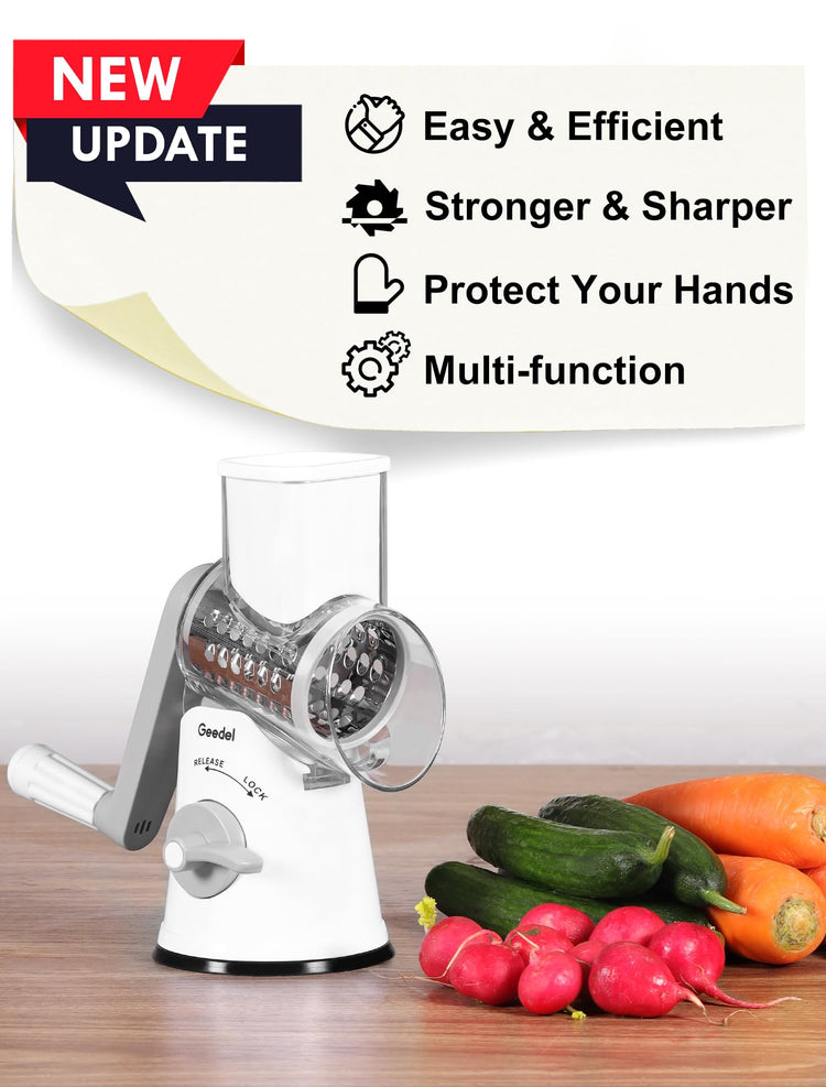 Rotary Cheese Grater Hand Crank