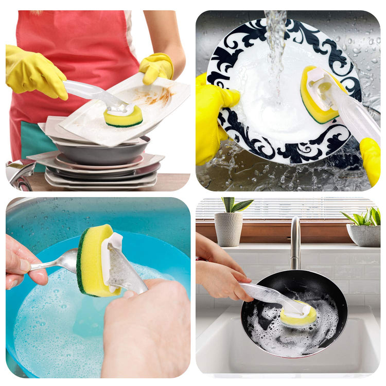 Dish Wand with 7Pack Replacement Dish Wand Sponges