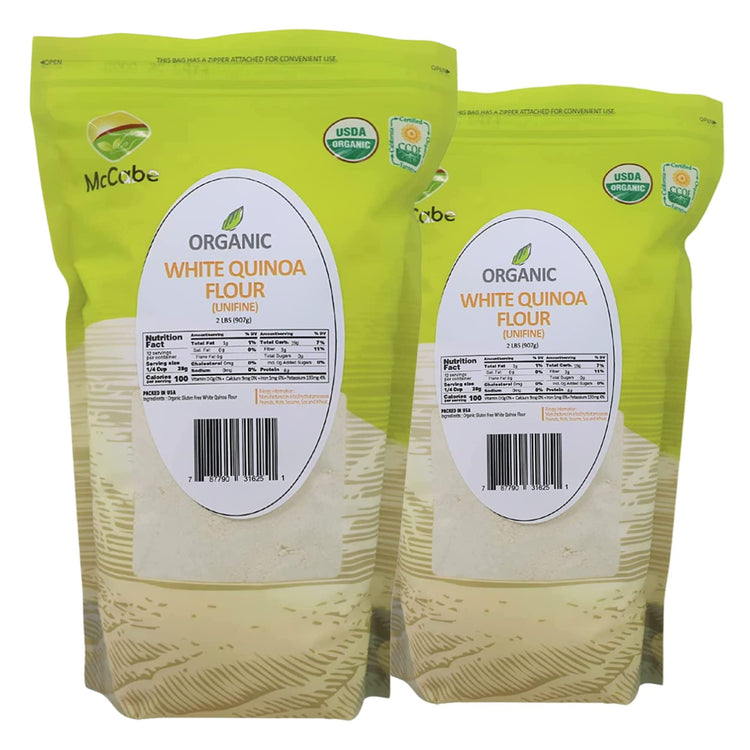 Organic White Quinoa Flour (64 Ounce)