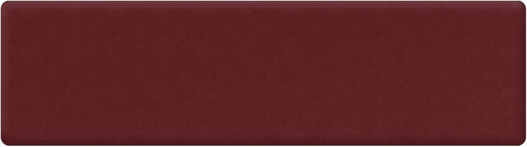 GelPro Anti Fatigue Nonslip Mat: Hard Floor Utility Mats for Garage, Patio and Kitchen - 20" x 72" x .5" - Leather Grain Cranberry